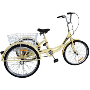 TRIRATIS DVIRATIS 24 VANILINIS SHIMANO 6 pavarų 1029641
