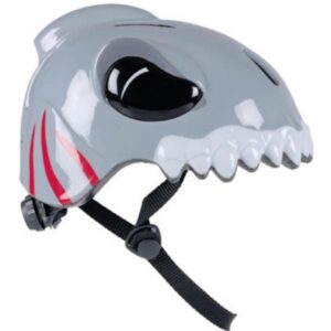 VAIKIŠKAS REGULIUOJAMAS DVIRAČIO ŠALMAS NO FEAR R. (48-52CM) RYKLYS PILKAS 1070865