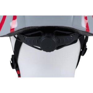 VAIKIŠKAS REGULIUOJAMAS DVIRAČIO ŠALMAS NO FEAR R. (48-52CM) RYKLYS PILKAS 1070865 - Image 6