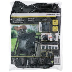 VANDENIUI ATSPARUS DVIRAČIO KREPŠYS ANT BAGAŽINĖS JUODAS 15L DUNLOP 1042299 - Image 3
