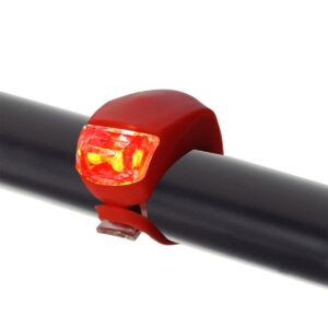 SILIKONINIŲ LED DVIRAČIO ŽIBINTŲ RINKINYS PRIEKINIS IR GALINIS DUNLOP 2053202 - Image 7