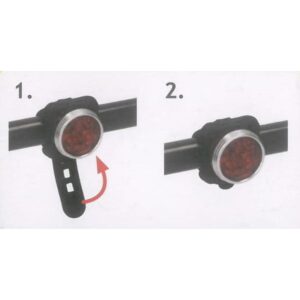 DVIRAČIO GALINIS ŽIBINTAS 3 LED SMD DUNLOP USB ĮKROVIMAS 2100593 - Image 3