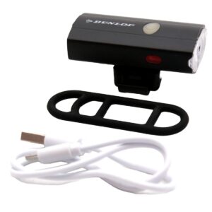 DVIRAČIO ŽIBINTAS 2-IN-1 SU USB ĮKROVIMU, LAIKIKLIS TVIRTINIMUI ANT ŠALMO DUNLOP 472843 - Image 10