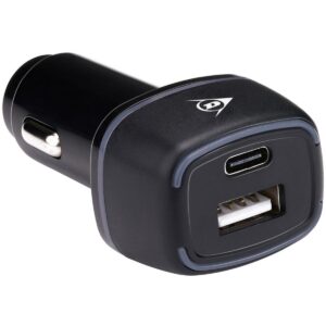 AUTOMOBILINIS ĮKROVIKLIS MULTI USB A + USB C DUNLOP 242170