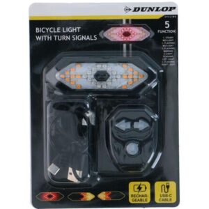 GALINIS DVIRAČIO ŽIBINTAS SU LED SIGNALIZATORIUMI, USB ĮKROVIMAS DUNLOP 571478
