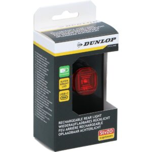 GALINIS DVIRAČIO ŽIBINTAS LED USB-C SERTIFIKUOTAS DUNLOP 334547 - Image 4