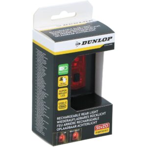 GALINIS DVIRAČIO ŽIBINTAS LED USB-C SU STABDŽIŲ FUNKCIJA DUNLOP SERTIFIKATAS 334530 - Image 5