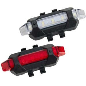 LED DVIRAČIO ŽIBINTŲ RINKINYS PRIEKINIS IR GALINIS XQMAX USB ĮKROVIMAS 466691 - Image 2