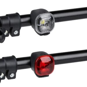 SILIKONINIŲ LED DVIRAČIO ŽIBINTŲ RINKINYS PRIEKINIS GALINIS DUNLOP 346199 - Image 3
