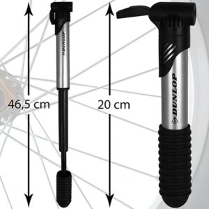 DVIRAČIO POMPA DUNLOP MINI ALU 120psi (8bar) 102184