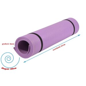 JOGOS KILIMĖLIS 1800x610x4MM VIOLETINIS ENERO FIT 1031019 - Image 7