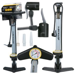 DUNLOP DIRBTUVĖS IR DVIRAČIO POMPA 230Psi (16Bar) SU MANOMETRU PILKA 573786