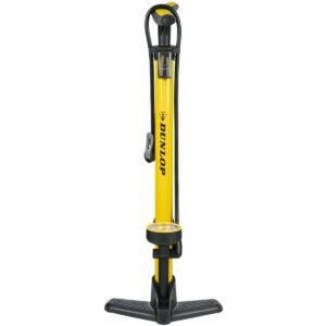 DIRBTUVĖS IR DVIRAČIO POMPA 230PSI (16BAR) SU MANOMETRU GELTONA DUNLOP 255255 - Image 7
