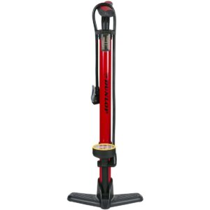 DUNLOP DVIRATININKO DIRBTUVIŲ POMPA 230 PSI (16Bar) SU MANOMETRU RAUDONA 573779 - Image 7