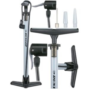 DUNLOP DVIRATININKO DIRBTUVIŲ POMPA 140 PSI (9.6BAR) PILKA 573809