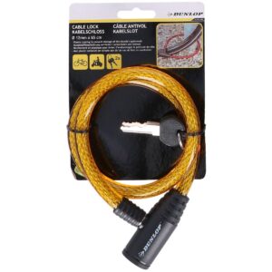 SPIRALINIS DVIRAČIO UŽRAKTAS SU RAKTU 1.2x65CM GELTONAS DUNLOP 1042473