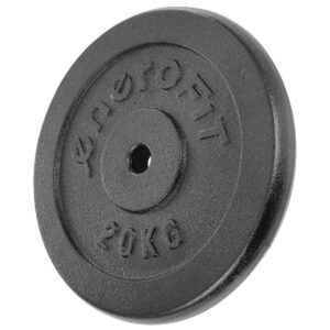 KETAUS SVORIS JUODAS 20 KG ENERO FIT fi26,5 1VNT. 585258 - Image 4