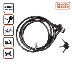 DVIRAČIO UŽRAKTAS TROSO TIPO SU SPYNA 10x2400MM FAMILY BLACK+DECKER 233932 - Image 8