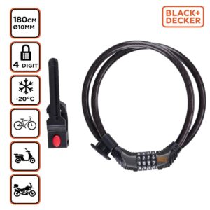 DVIRAČIO UŽRAKTAS KABELINIS SU KODU 10x1800MM SU LAIKIKLIU BLACK+ DECKER 233970 - Image 8