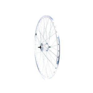 28 COLI PRIEKINIS RATAS SU SHIMANO STEBULE, SIDABRINIS RATLANKIS 1045986
