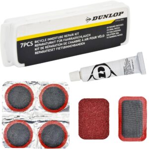 DVIRAČIO KAMERŲ REMONTO RINKINYS LOPAI IR KLIJAI 7 ELEMENTAI DĖŽUTĖJE DUNLOP 307213 - Image 2