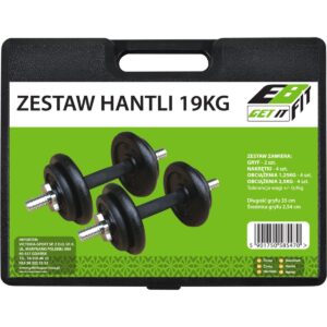 KETAUS SVARMUO 19 KG ( 2x9.5 KG ) LAGAMINAS ENERO FIT 585470 - Image 4