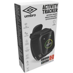 UMBRO 473673 IŠMANIOJI APYRANKĖ SU MONITORIUMI, JUODA, KVADRATINĖ - Image 2