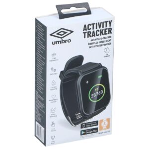 UMBRO 473673 IŠMANIOJI APYRANKĖ SU MONITORIUMI, JUODA, KVADRATINĖ - Image 8
