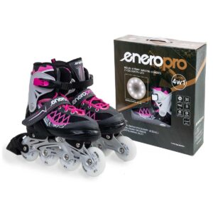 RIEDUČIAI-PAČIŪŽOS 4-VIENAME ENERO PRO LED 38-41 ROŽINIAI-PILKI 1040752