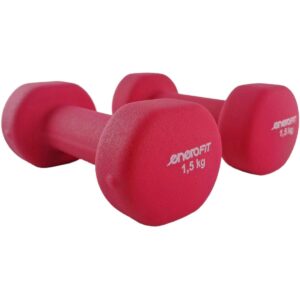 NEOPRENINIŲ SVARMENŲ RINKINYS 2x1,5KG ENERO FIT 1029245