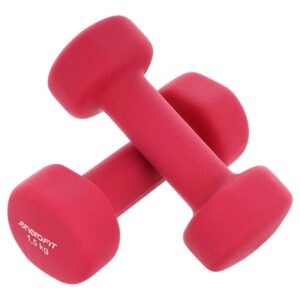 NEOPRENINIŲ SVARMENŲ RINKINYS 2x1,5KG ENERO FIT 1029245 - Image 2