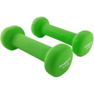 NEOPRENINIŲ SVARMENŲ RINKINYS 2x0,5KG ENERO FIT 1029221