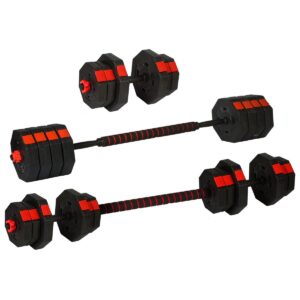 REGULIUOJAMI TRENIRUOČIŲ SVARMENYS 2x10KG SU TANGOS FUNKCIJA ENERO FIT 1030470 - Image 2