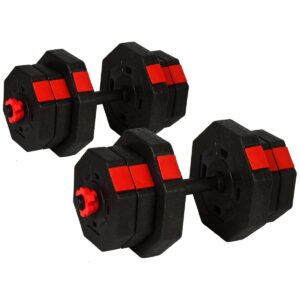 REGULIUOJAMI TRENIRUOČIŲ SVARMENYS 2x10KG SU TANGOS FUNKCIJA ENERO FIT 1030470 - Image 3