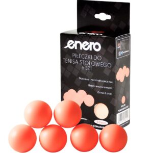STALO TENISO KAMUOLIUKAI ENERO 6 VNT. ORANŽINIAI 580512 - Image 6