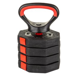 KOMPOZITINIS KETTLEBELL SVARMUO 10KG (4x2,5KG) EB FIT 1039176