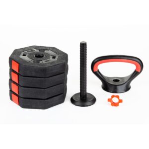 KOMPOZITINIS KETTLEBELL SVARMUO 10KG (4x2,5KG) EB FIT 1039176 - Image 2