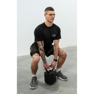 KOMPOZITINIS KETTLEBELL SVARMUO 10KG (4x2,5KG) EB FIT 1039176 - Image 4