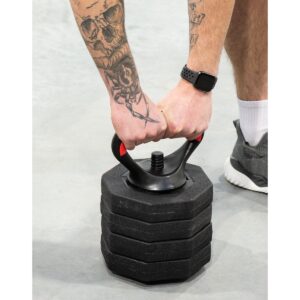 KOMPOZITINIS KETTLEBELL SVARMUO 10KG (4x2,5KG) EB FIT 1039176 - Image 5
