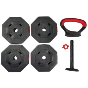 KOMPOZITINIS KETTLEBELL SVARMUO 10KG (4x2,5KG) EB FIT 1039176 - Image 8