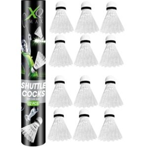 BADMINTONO PLUNKSNOS NAILONINĖS XQMAX 12VNT. TUBOJE 400953