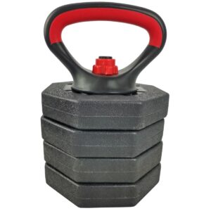 KOMPOZITINIS KETTLEBELL SVARMUO, ATSISPAUDIMŲ RANKENOS 3-VIENAME 10KG EB FIT 1039183 - Image 3