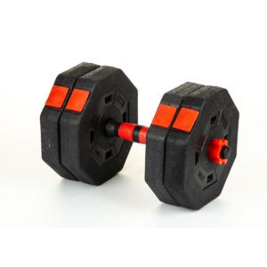 KOMPOZITINIS KETTLEBELL SVARMUO, ATSISPAUDIMŲ RANKENOS 3-VIENAME 10KG EB FIT 1039183 - Image 4