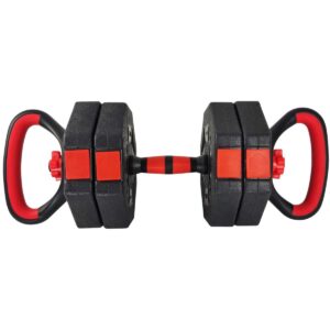 KOMPOZITINIS KETTLEBELL SVARMUO, ATSISPAUDIMŲ RANKENOS 3-VIENAME 10KG EB FIT 1039183 - Image 6