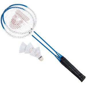 BADMINTONO RINKINYS DĖKLE MĖLYNAS 6-VIENAME DONNAY 1051253 - Image 2