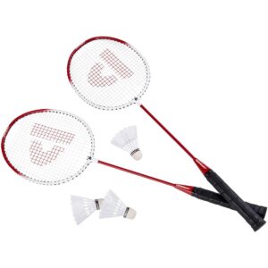 BADMINTONO RINKINYS DĖKLE RAUDONAS 6-VIENAME DONNAY 1051246 - Image 3