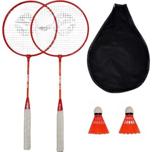 BADMINTONO RINKINYS DĖKLE RED ORANGE ENERO 105 1061047 - Image 2