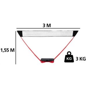 DONNAY 5-IN-1 PAPLŪDIMIO IR SODO BADMINTONO RINKINYS 474762 - Image 2