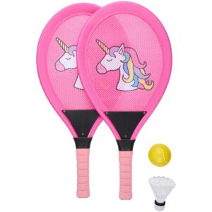 BADMINTONO IR TENISO RINKINYS JUMBO KID EDDY TOYS - UNICORN 1083346