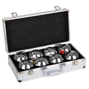 PETANKĖS RUTULIAI 8VNT. - BOULE PETANQUE ALIUMININIS LAGAMINAS ENERO 1003825 - Image 2